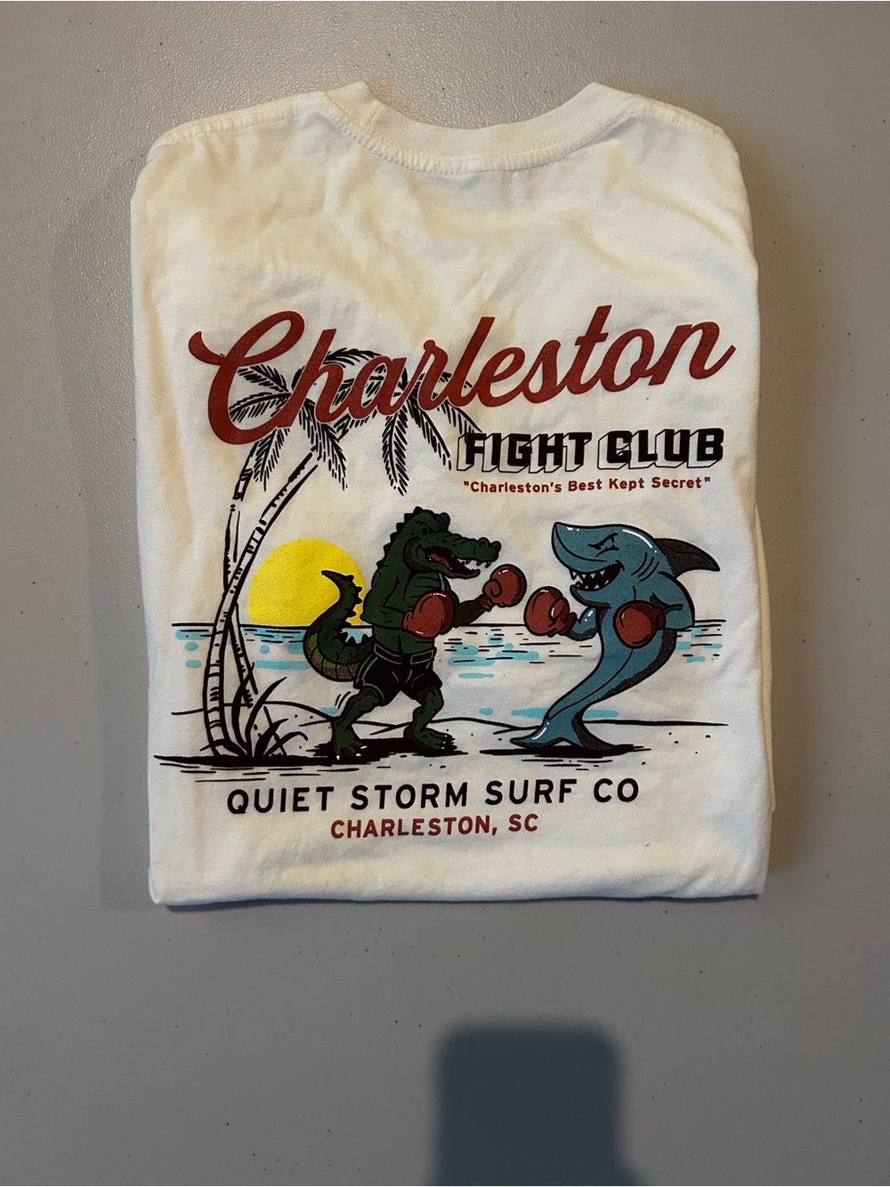 Quiet Storm Charleston Fight Club Graphic Tee